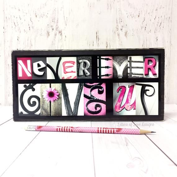 Breast Cancer Gifts Sign, Breast Cancer Awareness, Never Eve