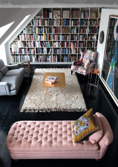 I like the book shelf and the long chair...my sister would k