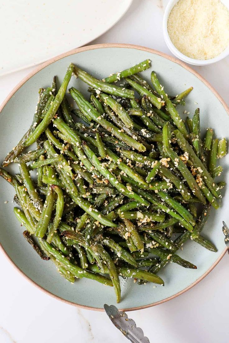 Easy Roasted Frozen Green Beans – Goodness Avenue