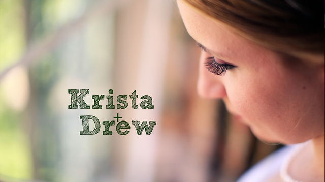 Krista + Drew // Wedding Trailer by Brad Eggerton. Krista an