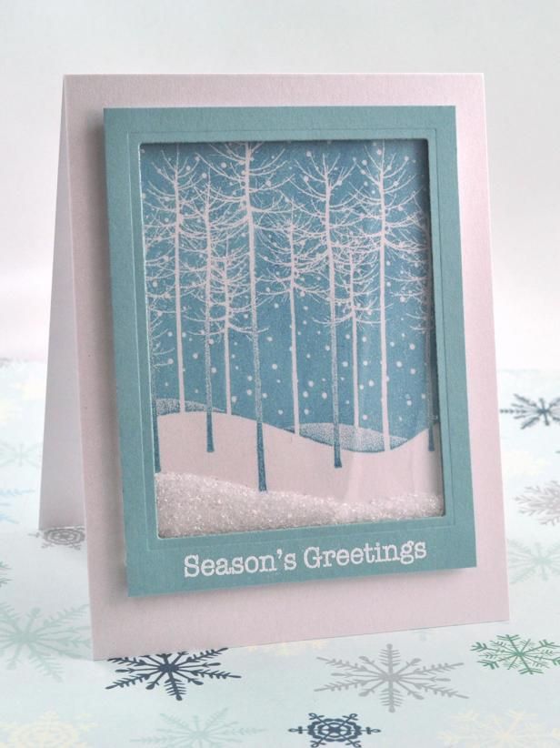 What would the holidays be without a little snow? Send warm-