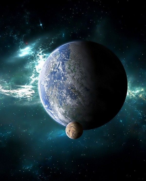 Beautiful HD Universe and Planets HD Desktop Background  #HD