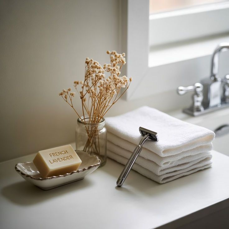 Create a calm retreat at home with these easy bathroom count