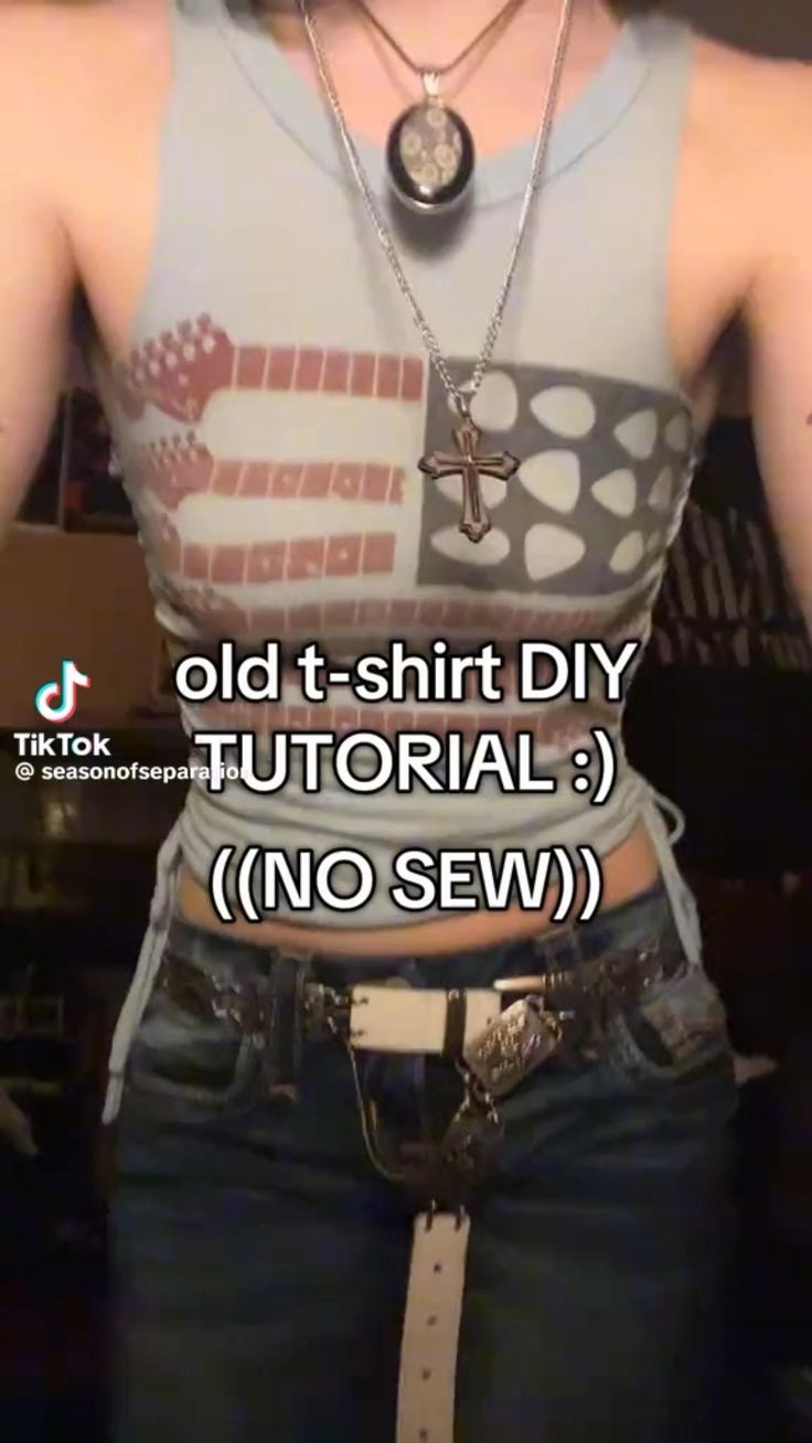 NOT MY VIDEO‼️ DIY, band tee, emo, alt, easy diy, shirt diy,