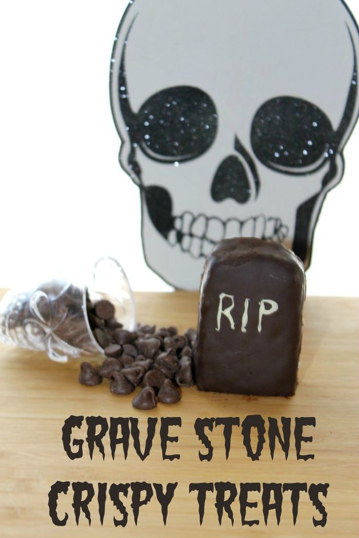 Grave Stone Halloween treats