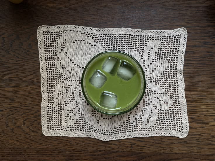 Iced Matcha latte