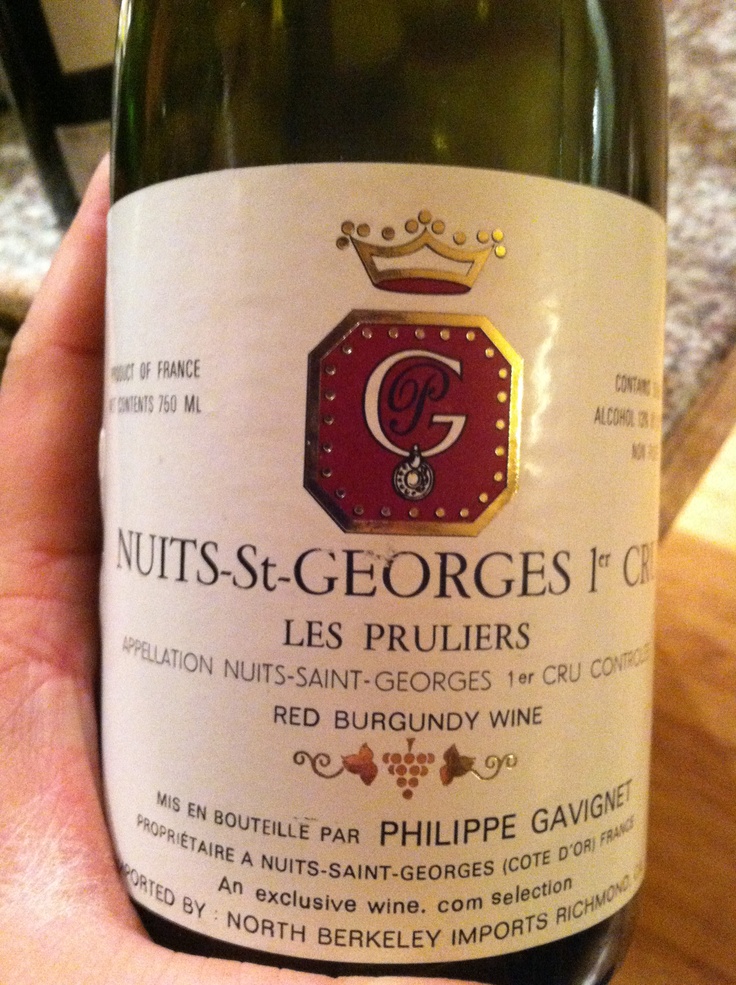A delicious '99 Burgundy.