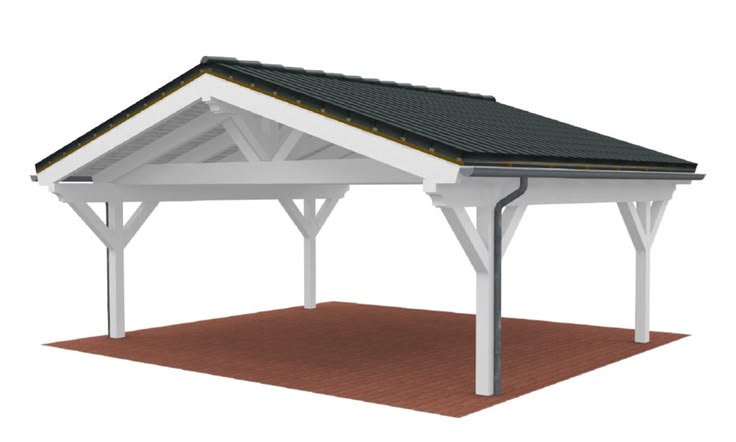 Satteldach Carport Baugenehmigung