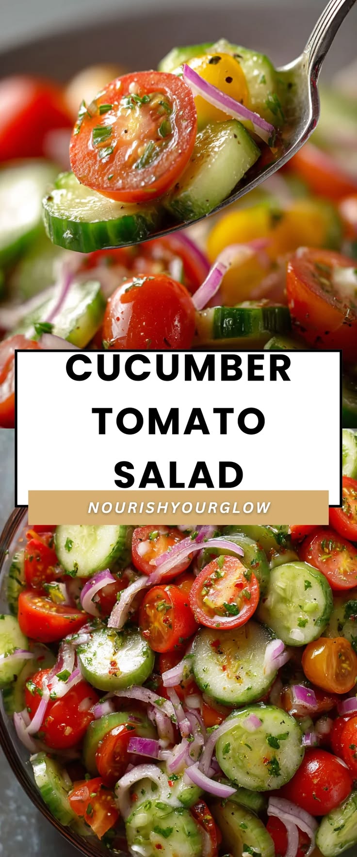 Cucumber Tomato Salad