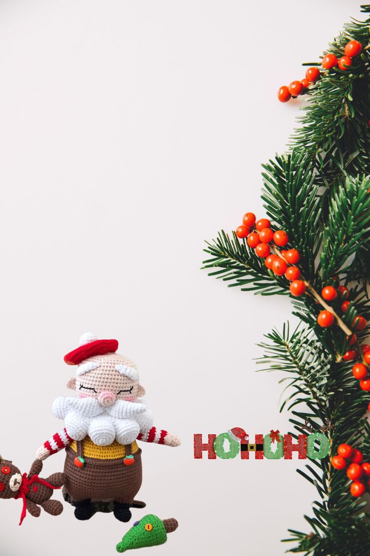 Crochet Santa Claus Doll