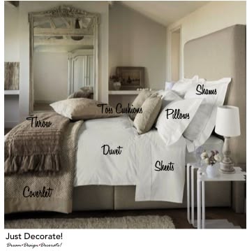 How to create a beautiful bed -- Haha, Ryan will hate this. 