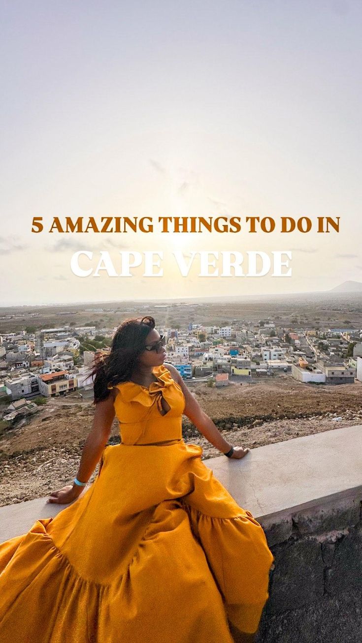 5 Amazing Things To Do in Cape Verde 🇨🇻  I know Cape Verde i