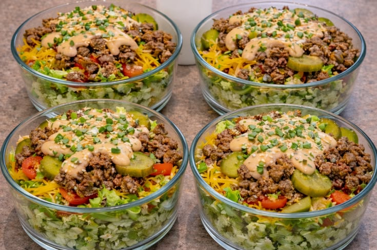 Big Mac Cheeseburger Protein Bowl - Info.Cookingpoint