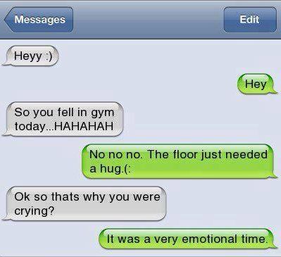 Bahahahahahaha!!!! Shannon, I could totally see you doing th