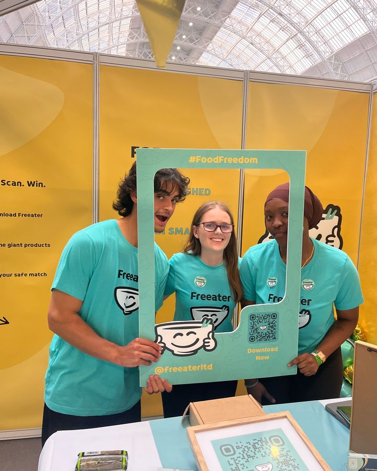 Day 2 at the allergy and free from show in London !! You can