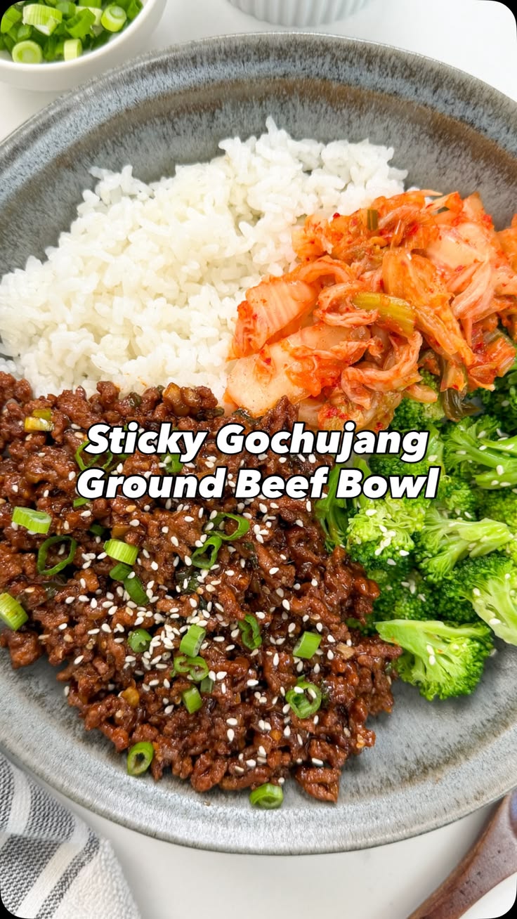 EP. 9: STICKY GOCHUJANG GROUND BEEF BOWL

Comment “recipe” a