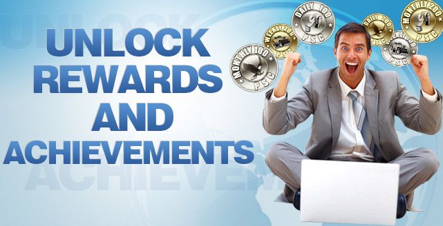 Reward medallions get places on your profile as you accompli