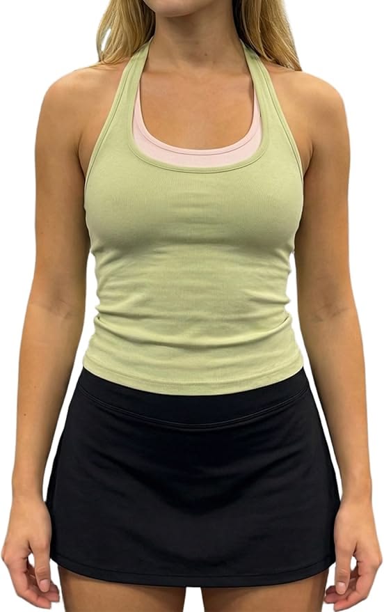 Débardeur d'été sans manches Y2K pour femme - Couleur contra