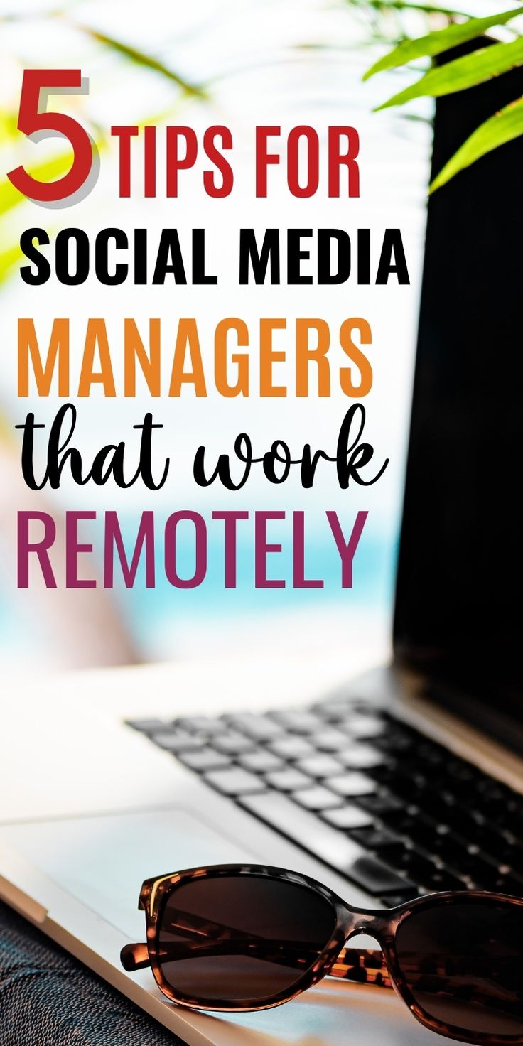 Managing social media remotely but struggling to stay produc