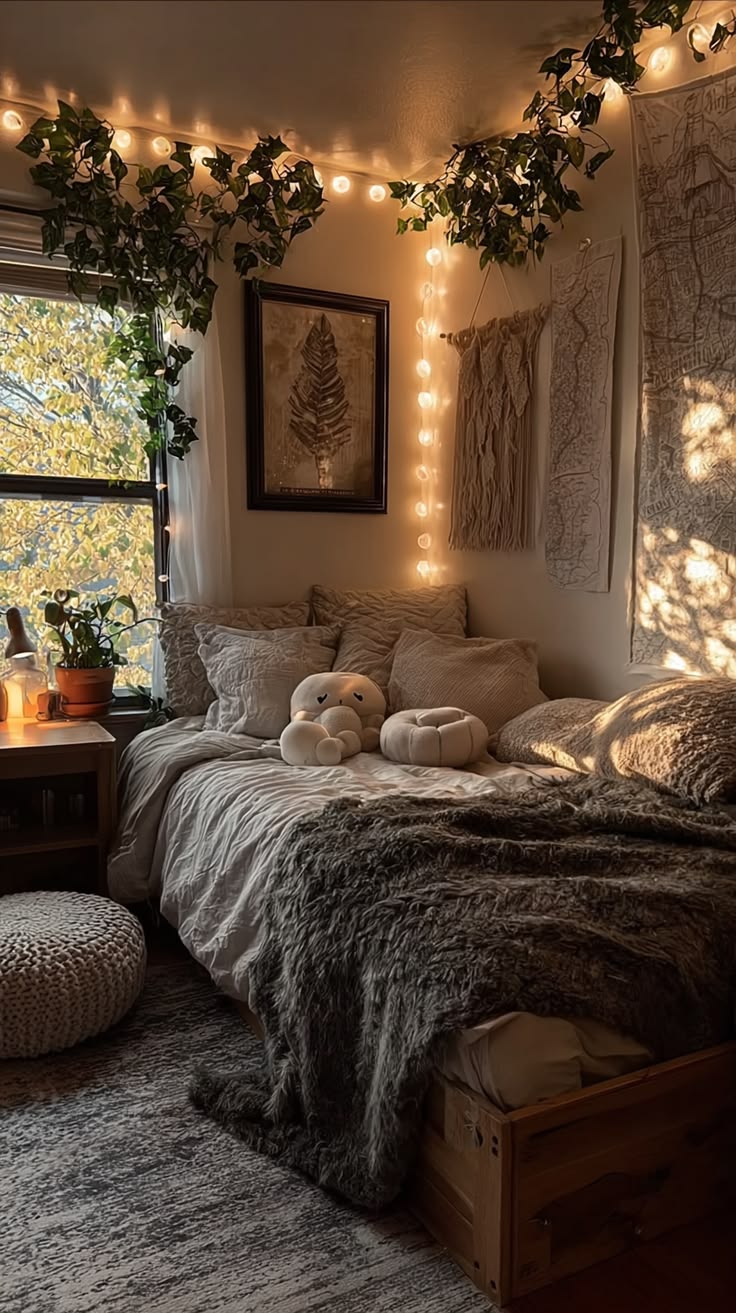 Design a cozy and creative space with this incredible dorm r