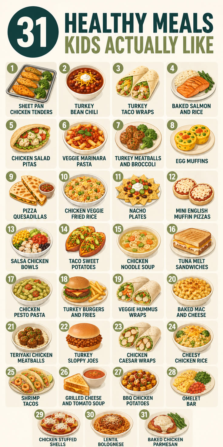 These kid-friendly healthy meals still feel like real dinner