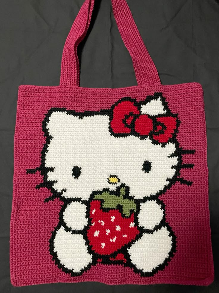 Hello Kitty, Sanrio, Crochet