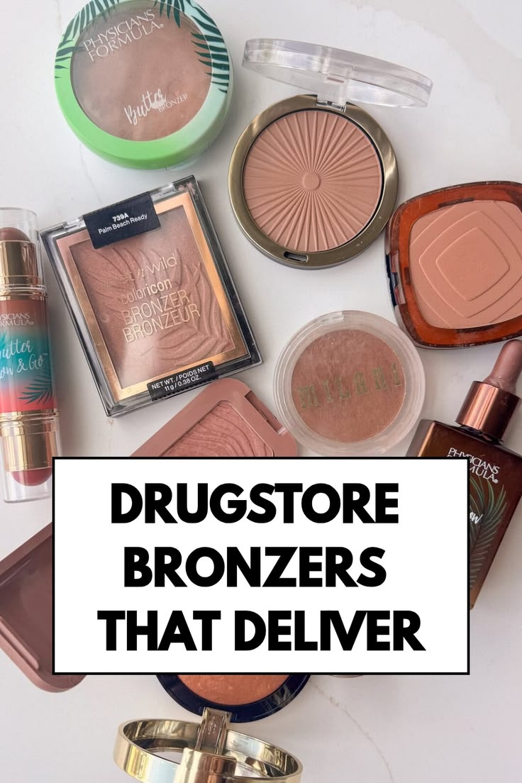 The best drugstore bronzers that actually deliver. From powd