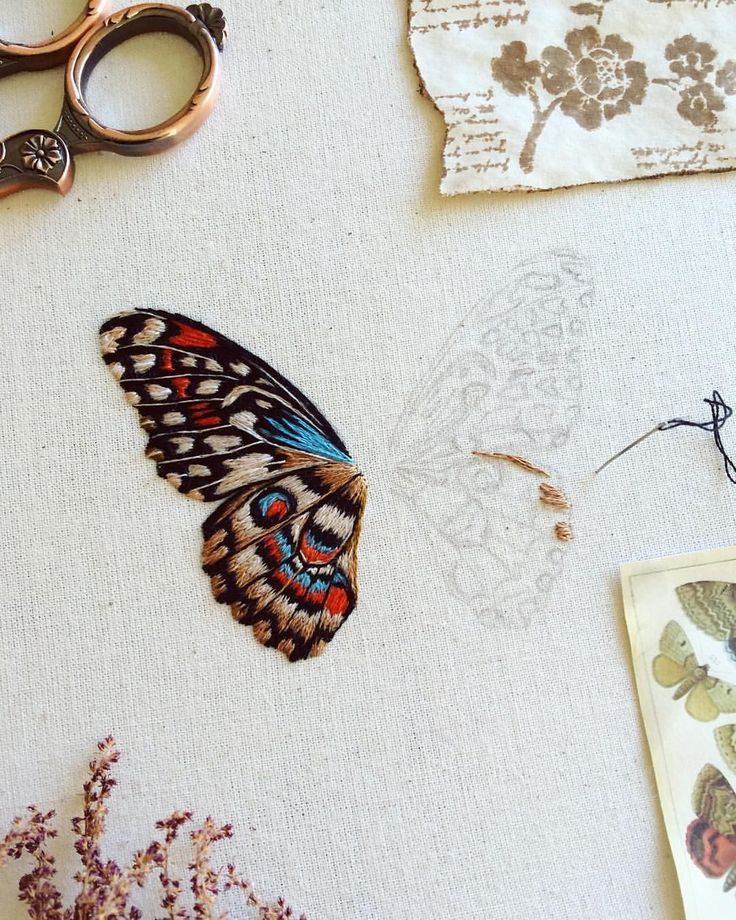 Hottest Totally Free Embroidery Patterns butterfly Popular B