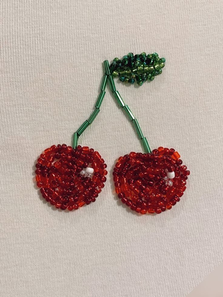 #follow #inspiration #pinteret #viral #cherry #beads #thread