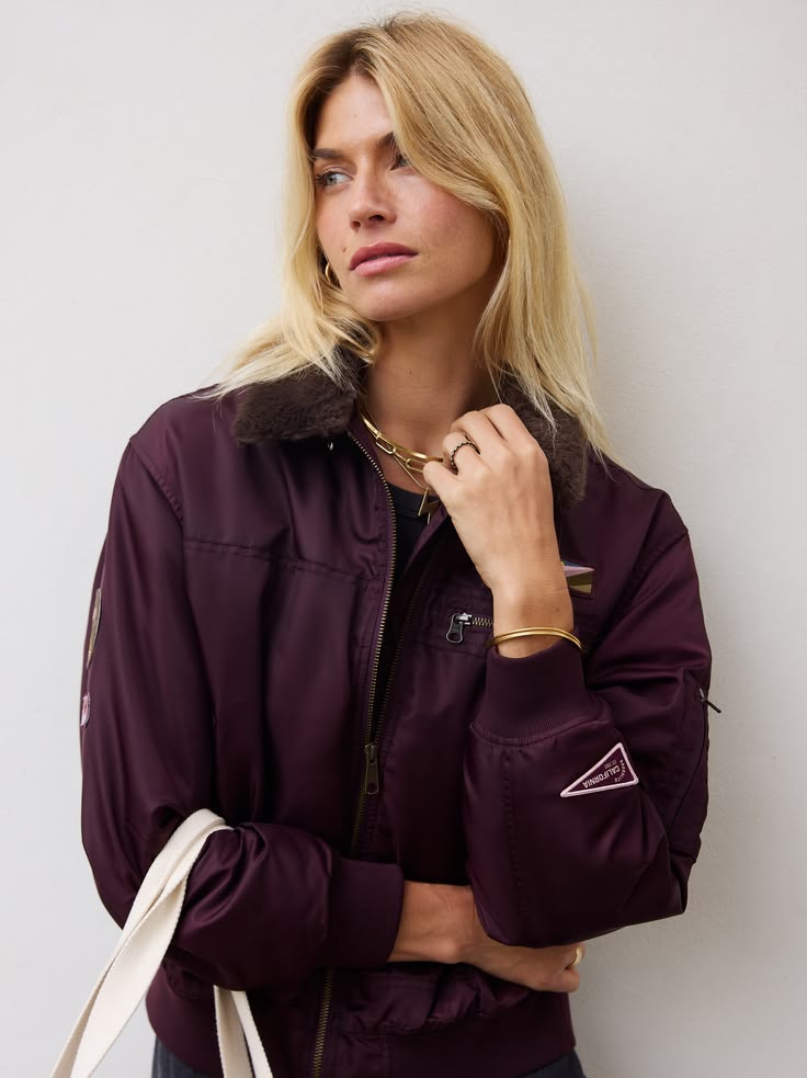Maverick in Plum reporting for duty. Custom patches, slightl