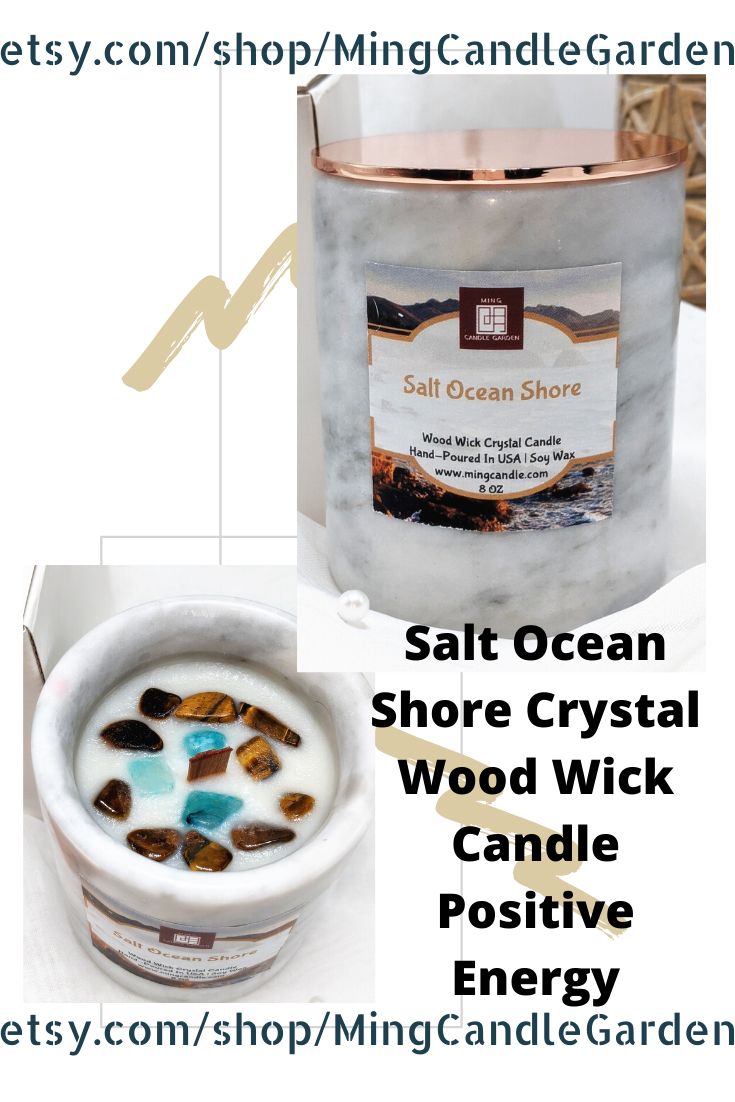 This fresh and complex scent -Salt Ocean Shore is inspired b