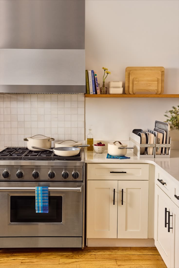 Make the swap to a kitchen that feels beautifully organized.