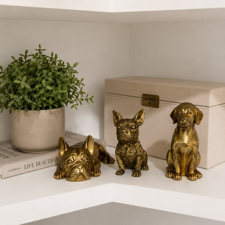 Para quem ama doguinhos até na decoração!
Peças divertidas, 
