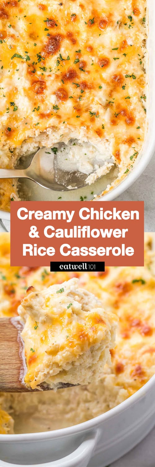 Creamy Chicken and Cauliflower Casserole Recipe – Easy Chick