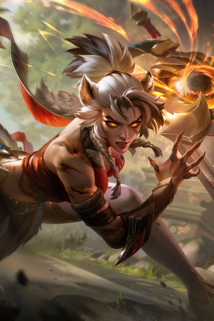 Primal Ambush Riven League of Legends art
Splash from LEAGUE