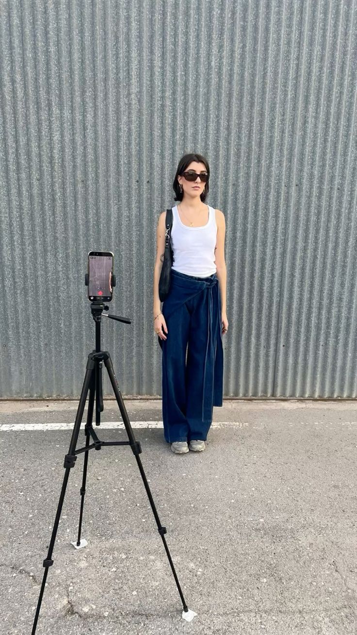 Everyday denim. Unisex, 100% cotton, tied to fit. Made to mo
