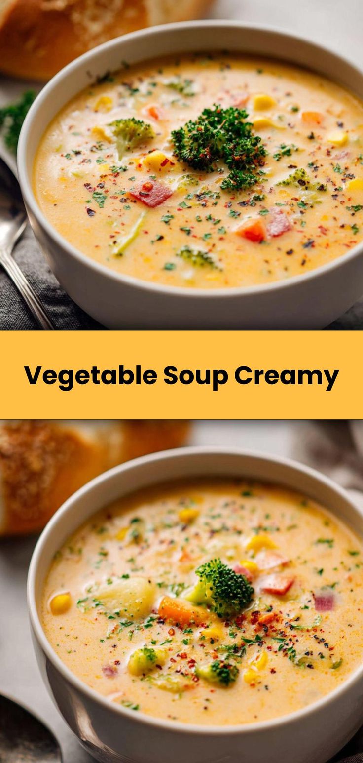 A cozy mix of cheddar, broccoli, corn, and potatoes in a smo