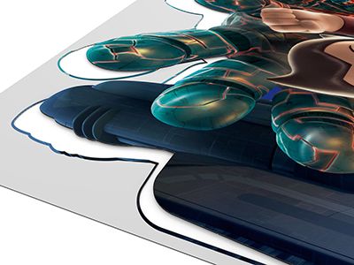How to add bleed to a die cut image in Adobe Photoshop, Illu