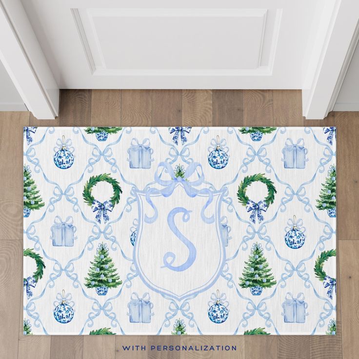 ♡ Welcome to The Summer Market! This holiday rug is perfect 