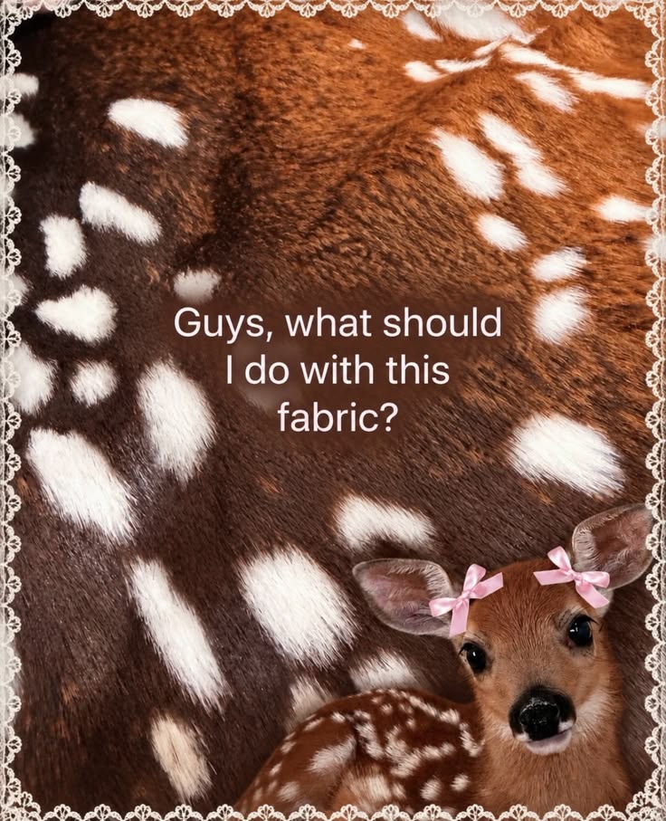 Lmk below 🦌🦌