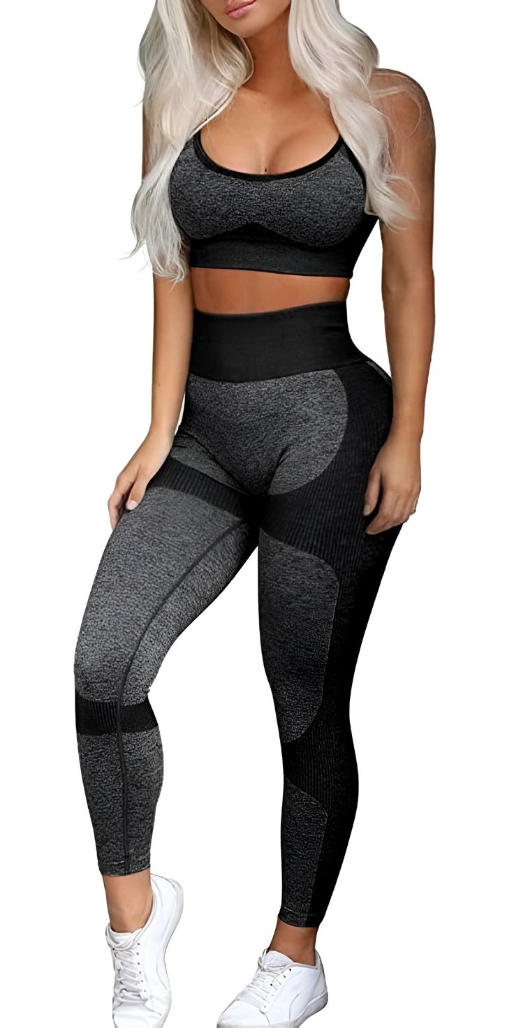 [AffiliateLink] OLCHEE Womens Workout Sets 2 Piece - Seamles