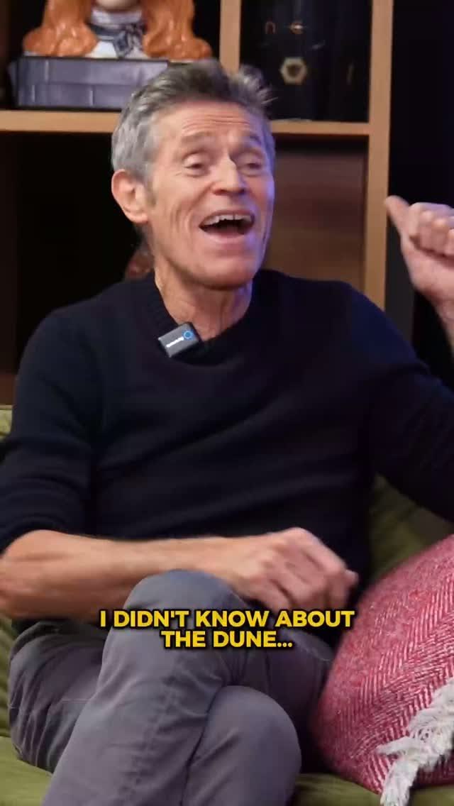 Nothing could have prepared Willem Dafoe for the Dune popcor
