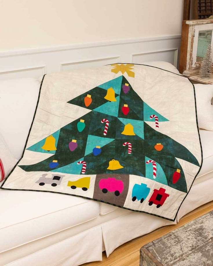 Bring the joy of Christmas morning to your sewing room with 