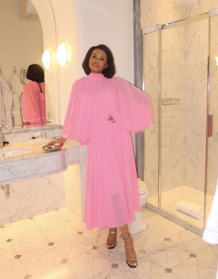Pink dress from Orire