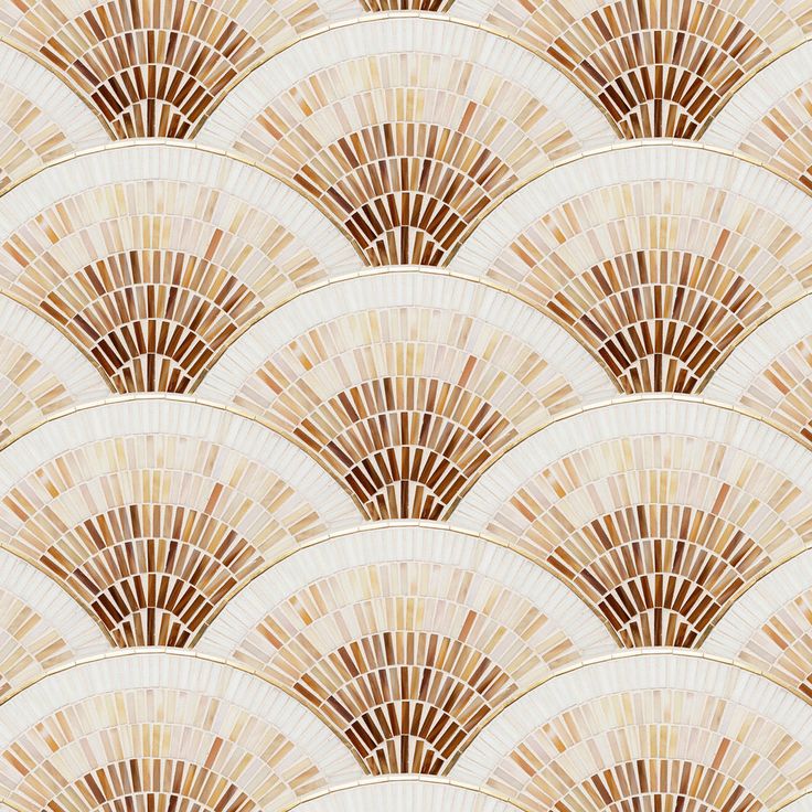 Fan Club Mosaic Glass for Floors, Walls, Backsplashes, Count