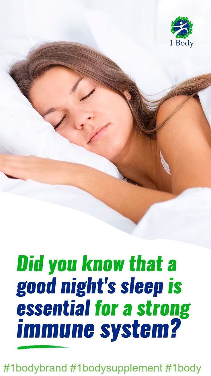 Did you know that a good night's sleep is essential for a st