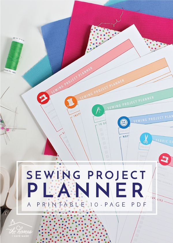 Design, plan, and organize your next sewing project with thi