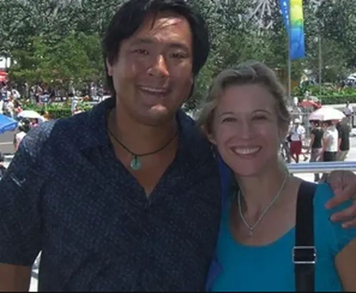 Ming Tsai with his wife Polly Tsai