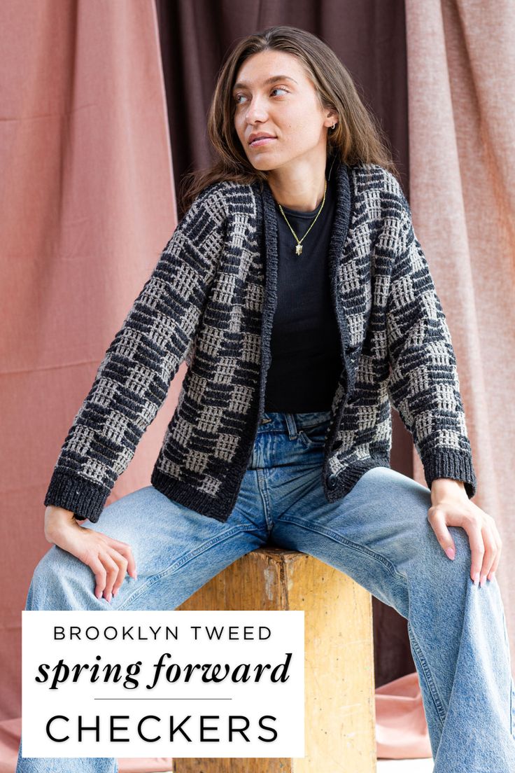 🌸 SPRING FORWARD: Checkers 🌸

Knit a nostalgic callback to t