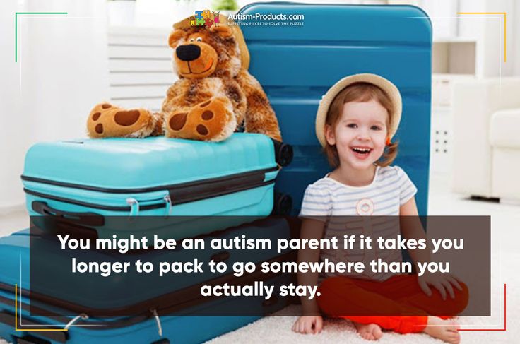 You may be an autism parent if...